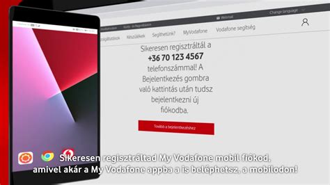 my vodafone regisztráció|My Vodafone Mobil fiók belépés